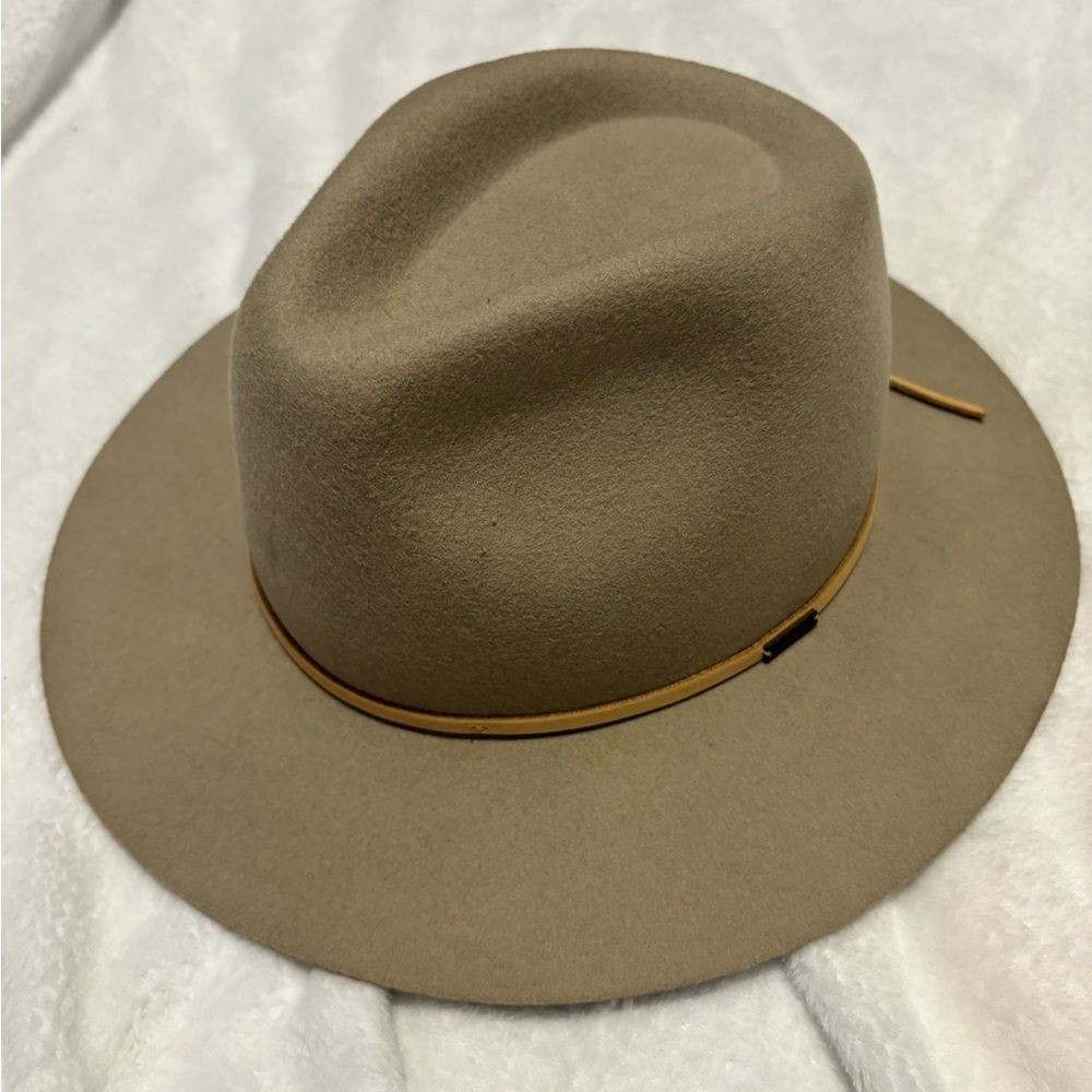 Brixton suede beige hat
